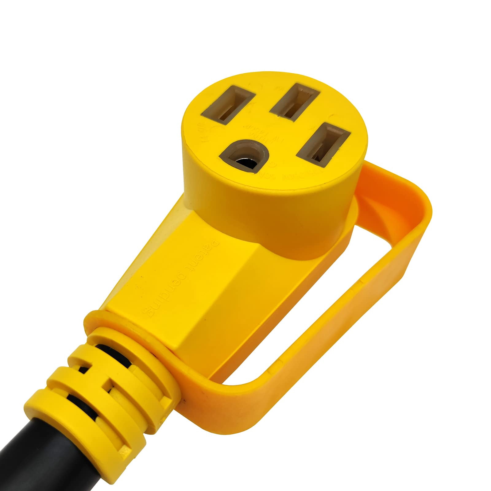 Parkworld 66518 NEMA 14-30P or 14-60P to 14-50R Adapter Cord Only for EV Charger, Output 50A 125V/250V