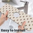 thumbnail image 6 of Pofeuu Labrador Retriever Dog Print Splash Guard for Sink Faucet Sink Gadgets-Splash Guard Behind Faucet Drip Catcher for Kitchen, Bathroom,Sink Mat, 6 of 7