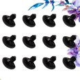thumbnail image 3 of 200 piezas de nariz de oso de plástico para manualidades, color negro, para manualidades de álbumes de recortes y juguetes de peluche., 3 of 7
