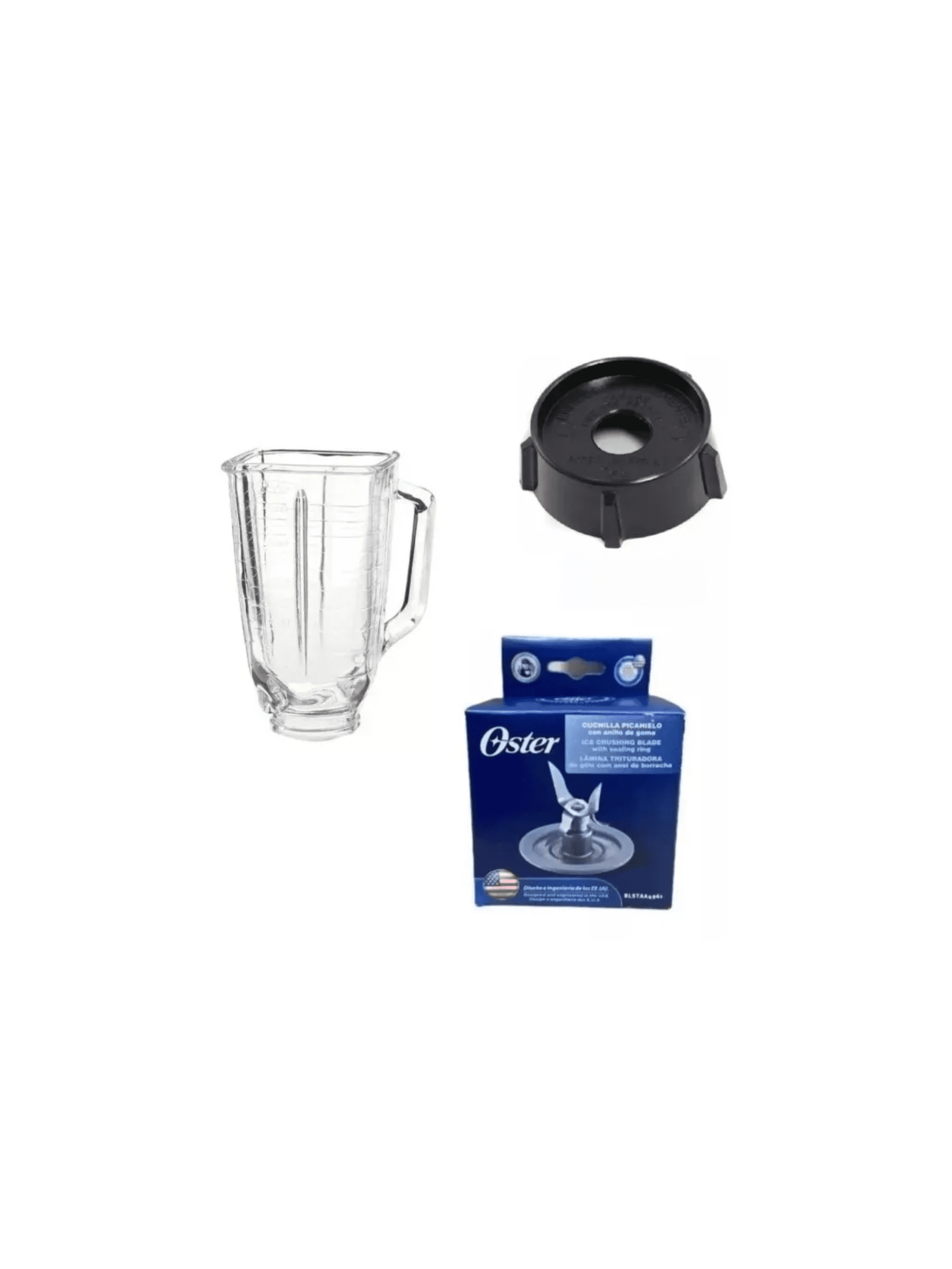 Kit 2 Mini Vasos Cristal Completo Para Oster Oster Mini Oster Walmart en linea
