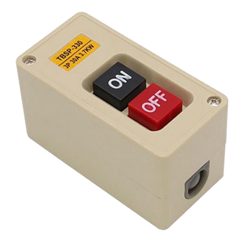 TBSP-330 3 phase 3.7Kw 30A power push button switch station on/off lock tend W0 