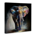 thumbnail image 4 of Stupell Industries Stepping Elephant in Shadow Animals & Insects Painting Gallery Wrapped Canvas Art Print Wall Art, 30 x 30, 4 of 8