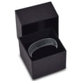 thumbnail image 3 of P. Manoukian Tungsten Wedding Band Ring 6mm for Men Women Black & 18K Rose Gold Plated Beveled Brushed Polished Lifetime Guarantee Size 9.5, 3 of 4
