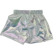 thumbnail image 4 of Kiijoy Girls Metallic Shorts for Stage Performance Dance Glitter Shiny Shorts, Sizes 13-14, 4 of 4