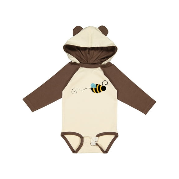 Inktastic Honey Bee Boys or Girls Long Sleeve Baby Bodysuit
