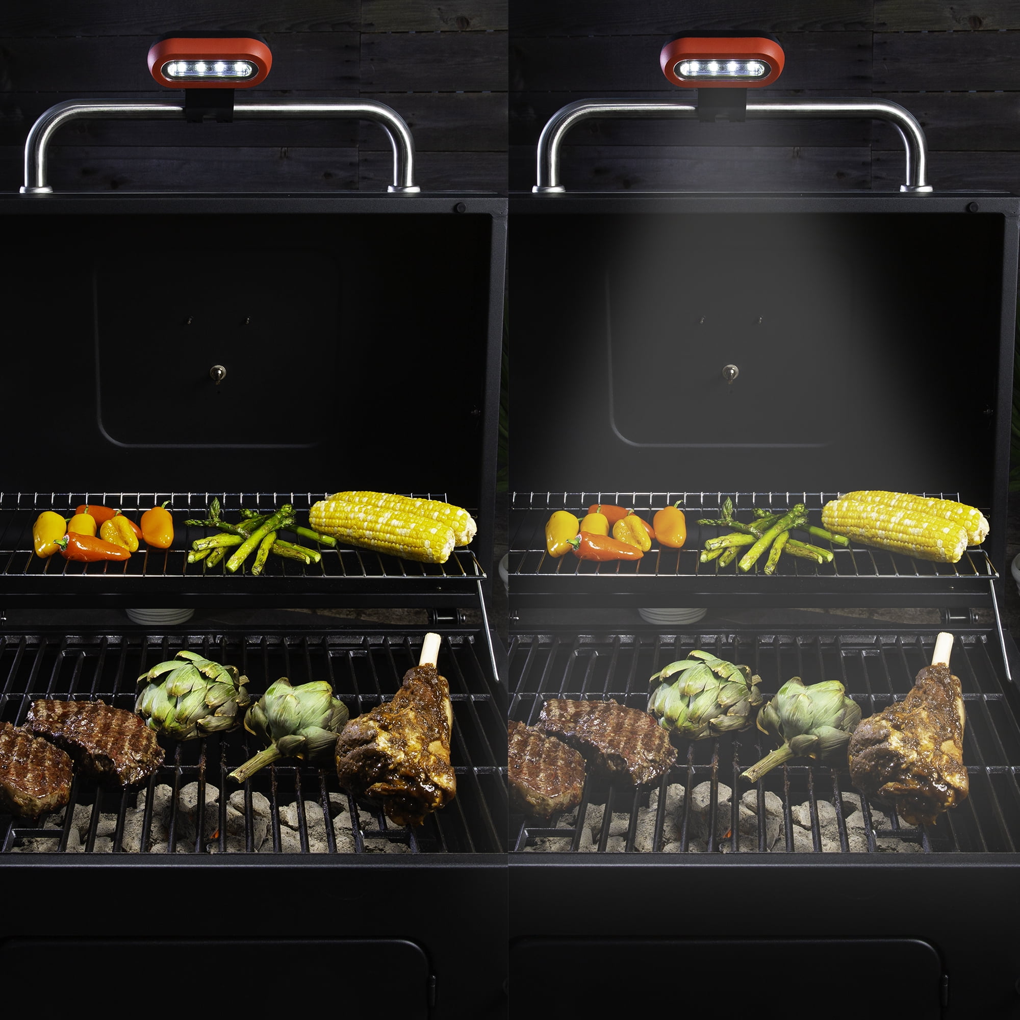 Expert Grill USB LED BBQ Grilling Light for Barbecue Grills Smoker,Size:4.9X1.5in