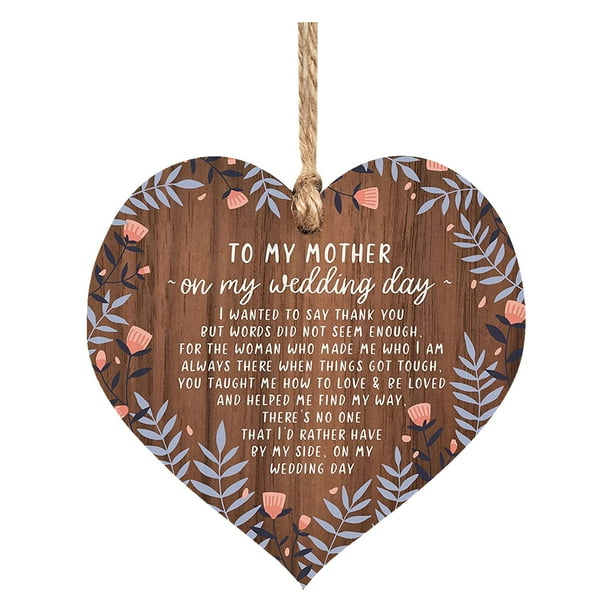 Nuevo adorno navideño colgante de amor de madera regalos para amigos y familiares Wmkox8yii gf6540