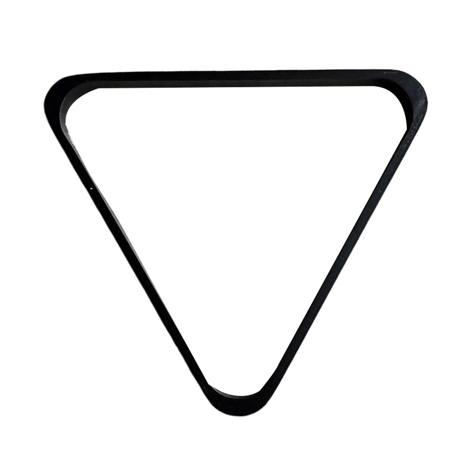 Wood Billiard Triangle Rack, Accessories, 8 Balls, Ball Holder, Diamond