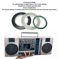 thumbnail image 4 of Open Reel Tape Media Splicing Tape, Easy To Use 1/4 10 Inch Splicing Tape Repositionable Professional Fully Functional   for 1/4 Inch Tapes, 4 of 7