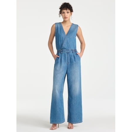 Sofia Vergara Women's Wrap Jumpsuit, Sizes XS-XXL