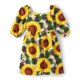 thumbnail image 1 of Vestido Gymboree para niños pequeños, manga corta, casual, girasoles, talla 7, 1 of 2