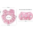 thumbnail image 4 of Set of 2 elastic hair bands with bow for face washing. makeup. the shower, 4 of 5