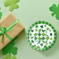 thumbnail image 4 of St Patricks Day Party Disposable Tableware 10-Piece Green Theme Paper Plates Cups Napkins Cutlery Irish Celebration Decorations Supplies, 4 of 4