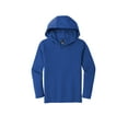 thumbnail image 3 of District Unisex Cowl Neck Hoodie Dt139Y Deep Royal X-Large, 3 of 4