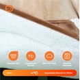 thumbnail image 3 of Joyfy Wearable Blanket Hoodie for Adults, Giggling Getup Oversized Sherpa Fleece Hoodie with Giant Pocket & Sleeves, Warm Cozy Gift for Women & Men, Brown Sloth, 3 of 6
