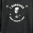 thumbnail image 3 of Friday the 13th - I Survived Camp Crystal Lake - Women's Lightweight French Terry Pullover, 3 of 6