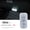 1pc white, variant on LED Touch Light Mini Wireless Car Interior Lighting Auto Roof Ceiling Reading Lamp for Door Foot Trunk Storage Box USB Charging
