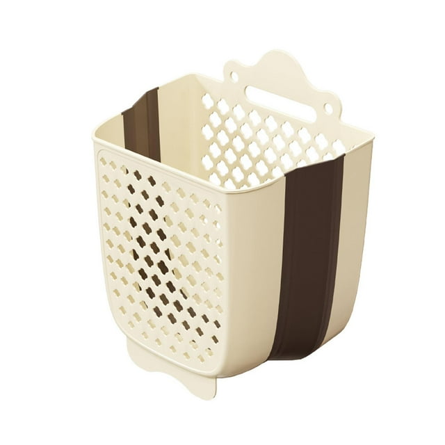 DOLITY Dirty Clothes Basket Multifunctional Easy Organization Frame Collapsible