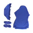 thumbnail image 4 of deevoka Gaming Chair Covers Elastic with Armrest Covers/Back/Seat Cover Soft Spandex Blue, 4 of 8