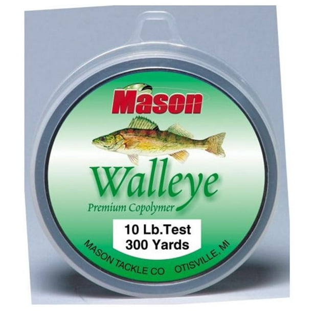 Mason Tackle Company WL-300-10 Walleye Premium Co-Polymer - 10 lb