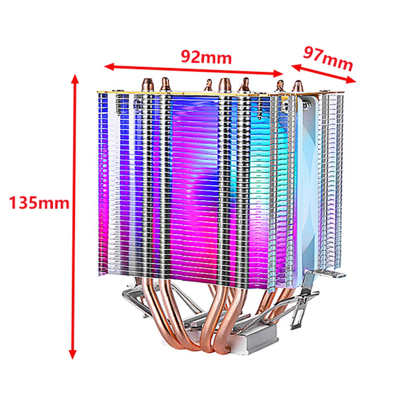 PC Cooler CPU Cooler Fan Dual Tower 4 Heat Pipe Installing LGA2011 x79 x99 E5 2066 115x 1200 1700 i5 AMD Rapid Heat dissipation