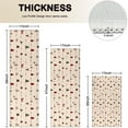 thumbnail image 4 of Beige Christmas Decoration Pattern Kitchen Rugs Sets Of 3,Kitchen Runner Rugs Non Skid Washable,Decorative Kitchen Floor Mats for Kitchen,Sink,Laundry,17"x30"+ 17"x47" + 17"x59", 4 of 6