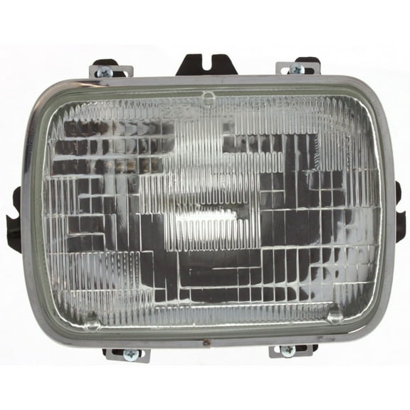 KarParts360 For Chevy Tahoe Headlight Assembly 1995-2000 Driver OR Passenger Side | Single Piece | Capsule Replaces GM2500112