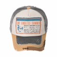 thumbnail image 2 of WITHMOONS Baseball Cap Distressed Trucker Hat The Endless Summer Patch DW1968 (Brown), 2 of 5