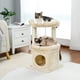 thumbnail image 4 of Free Shipping Small Cat Tree Tower Cat Condo Toy Cat Scrapers Scratching Post for Cat Pet Furniture Cat Accessories Cat Supplies ShopWise Round, 4 of 10