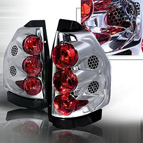 Spec-D Tuning 2002-2006 Gmc Envoy Altezza Tail Lights Chrome