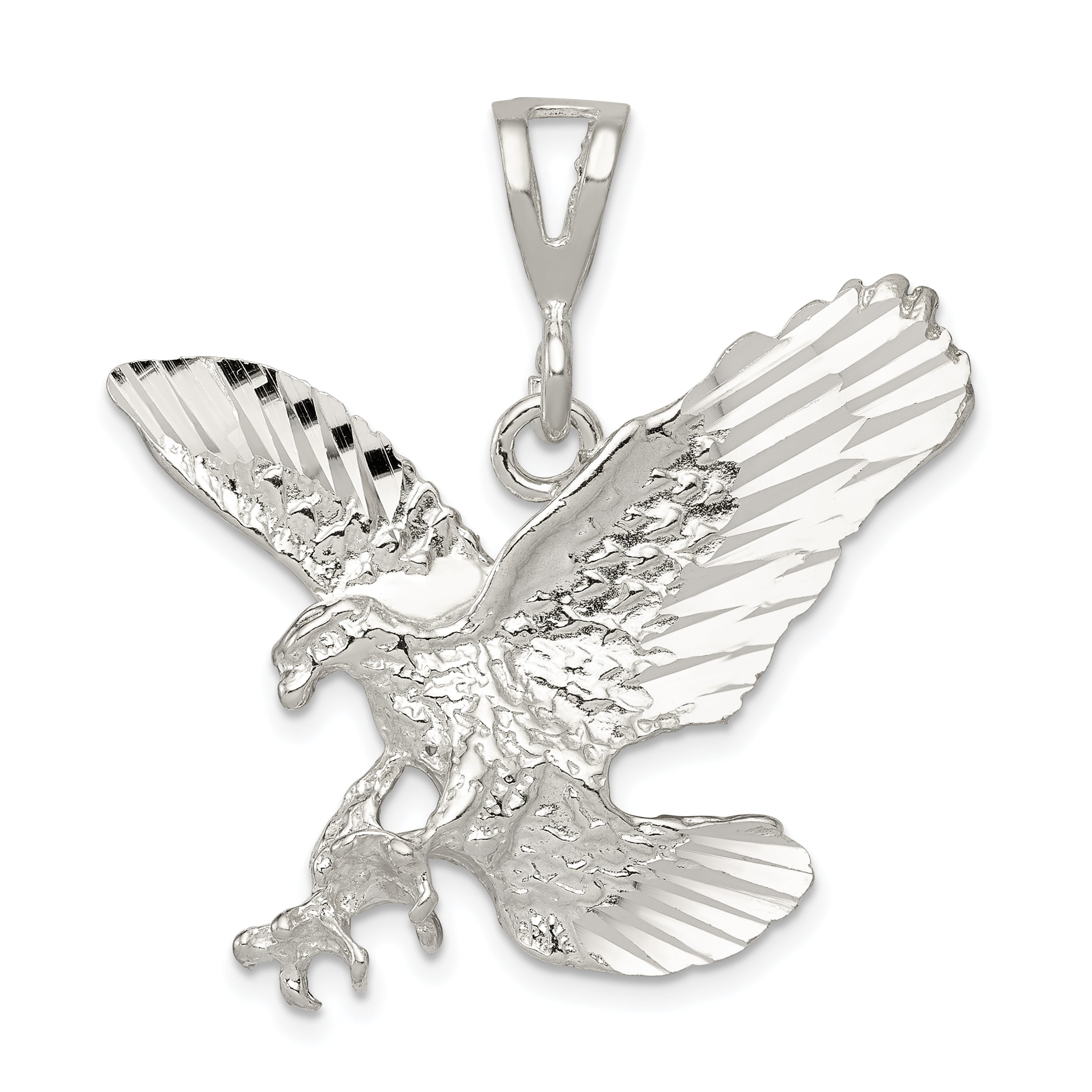 Sterling Silver Eagle Pendant 