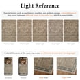 thumbnail image 3 of BERTHMEER Small Area Rugs 3'x5' for Bedroom Bathroom Entryway Laundry Rugs Non Slip Washable Vintage Brown and Green Carpets Oriental Dorm Office Entrance Traditional Distressed Throw Rugs, 3 of 6