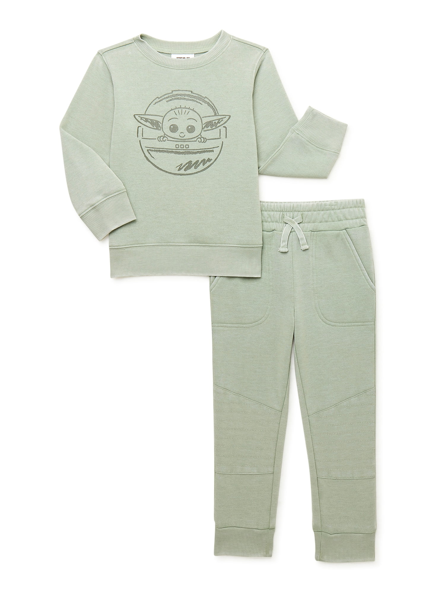crewneck jogger set