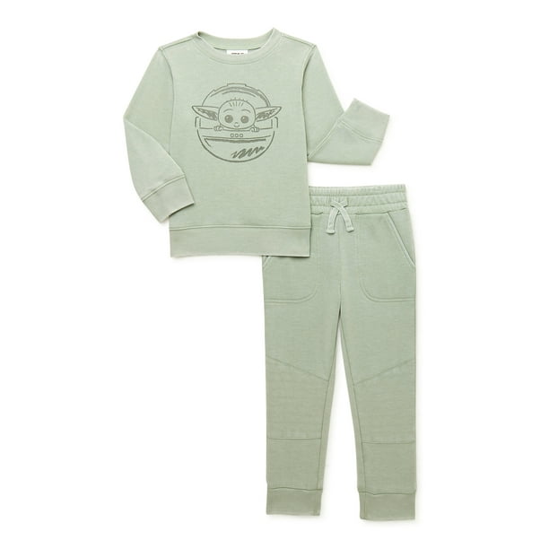 crewneck jogger set