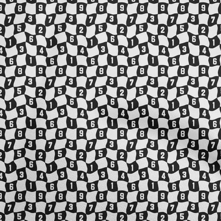 oneOone Silk Tabby White Fabric Sports Sewing Material Print Fabric By The Yard 42 Inch Wide