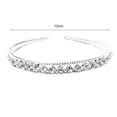 thumbnail image 6 of Eoperou Women Hairband Korean Style Elegant Temperament Slim Sparkling Rhinestone Ladies Hair Hoop Wedding Hair Accessories, 6 of 8