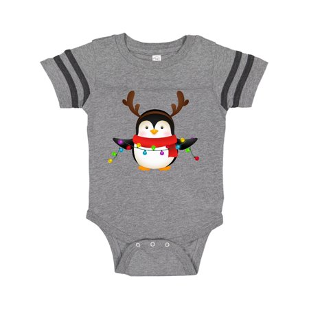 

Inktastic Penguin Xmas Gift Baby Boy or Baby Girl Bodysuit