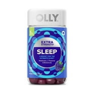 Olly Extra Strength Sleep Blackberry Zen -- 70 Gummies