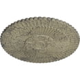 thumbnail image 3 of 41"OD x 1 5/8"P Nexus Ceiling Medallion (Fits Canopies up to 7 1/4"), Hand-Painted Castle Stone Crackle, 3 of 6