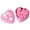 A002- Pink, variant on Red Heart Shaped Tin Box Flower Gift 6 Pcs Rose Flower Petal Bath Floral Gift Box for Women Romantic Presents for Her Valentines Day 1 Pack