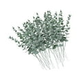thumbnail image 1 of mmirethe Artificial Eucalyptus Stems Plastic Leaves Decor Xmas for Home 36 Pcs 38cm 2Set, 1 of 6