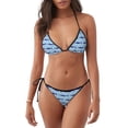 thumbnail image 1 of Fotbe Cute Shark Traje de Baño para Mujer de Dos Piezas – Bikini Sexy de Tirantes Tipo Halter con Diseño Triangular, 1 of 6
