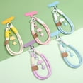 thumbnail image 5 of Stylish Two Tone Metal Key Rings With Reinforced Lock Clip & Small Braided Cord Waterproof Key Holders, 5 of 8