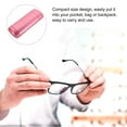 thumbnail image 5 of 2 Count Metal Glasses Case Thin Aluminum Silver Hard Shell Eyeglass Container, 5 of 8