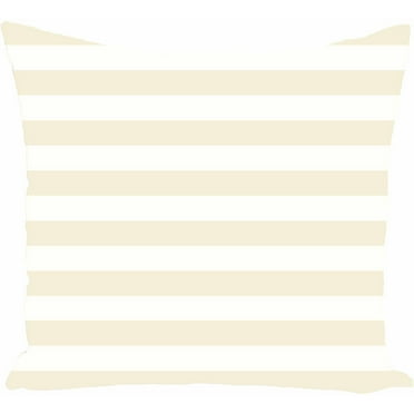 Simply Daisy Stripe Print Decorative Pillow, 16" x 16"