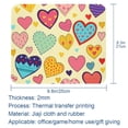 thumbnail image 5 of Valentine's Day Square 8.3x9.8 Inch Non-Slip Rubber Bottom Printed Desk Mat Gaming Mousepad Mouse Mat for Office and Gaming, 5 of 6