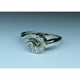 thumbnail image 3 of TAAPSEE JEWELS 14K White Gold Plated Cubic Zirconia Round Cut Women's Wedding Band Ring Silver, 3 of 5