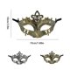 thumbnail image 3 of Minnieouse Accesorios de media cara Disfraces de disfraces de carnaval antiguos Fiesta veneciana Actuación Escudo de cumpleaños Halloween Ropa, zapatos y accesorios Miscelánea oro antiguo Minnieouse AP010204-02B, 3 of 6