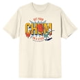 thumbnail image 6 of SpongeBob SquarePants Chum Bucket Get Your Chum On A Stick Men's Natural Short Sleeve Tee-3XL, 6 of 7
