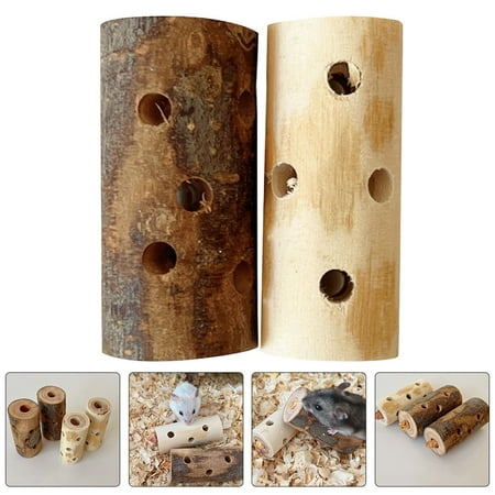 NIAIZEK 2Pcs Assorted Color Applewood Chew Sticks for Pet Teething and Biting